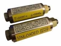 Samples of stressed steel bolts provided